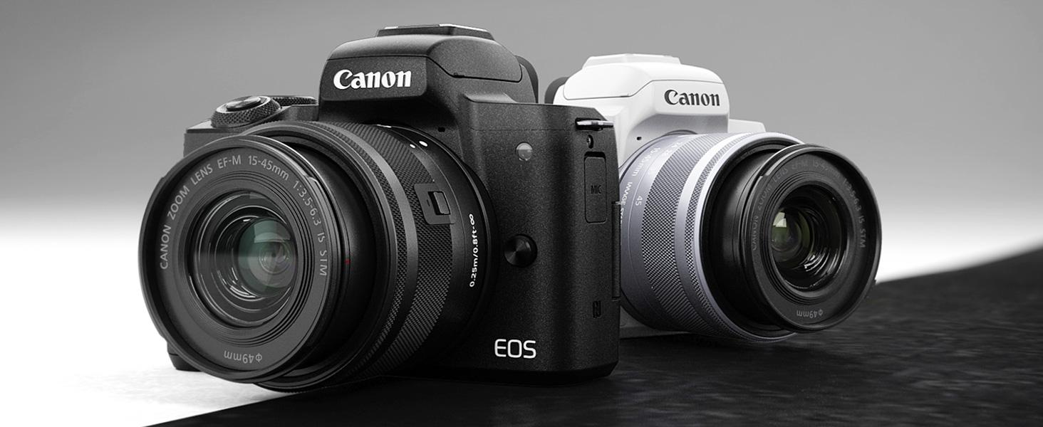 Amazon.com : Canon EOS M50 Mirrorless Vlogging Camera Kit with EF